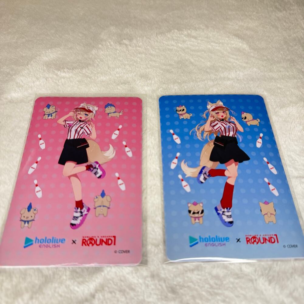 Round1 Hololive x Round1 Collab Fuwamoc Fuwawa + Mococo Abyssgard Stickers
